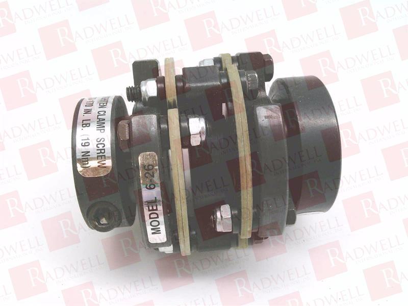 CD® COUPLING, DOUBLE FLEX (6P) MODELS, STEEL CLAMP STYLE HUBS *, SPECIFY THE BORE SIZE AND IF IT IS WITH OR WITHOUT KEYWAYS