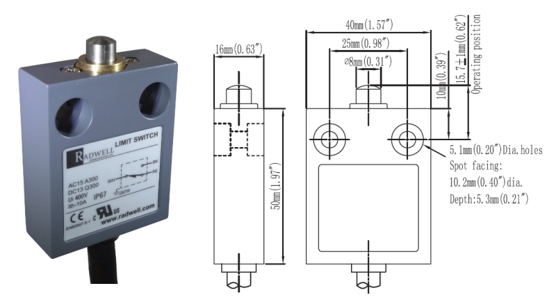 RADWELL VERIFIED SUBSTITUTE 9007MS01S0400-SUB
