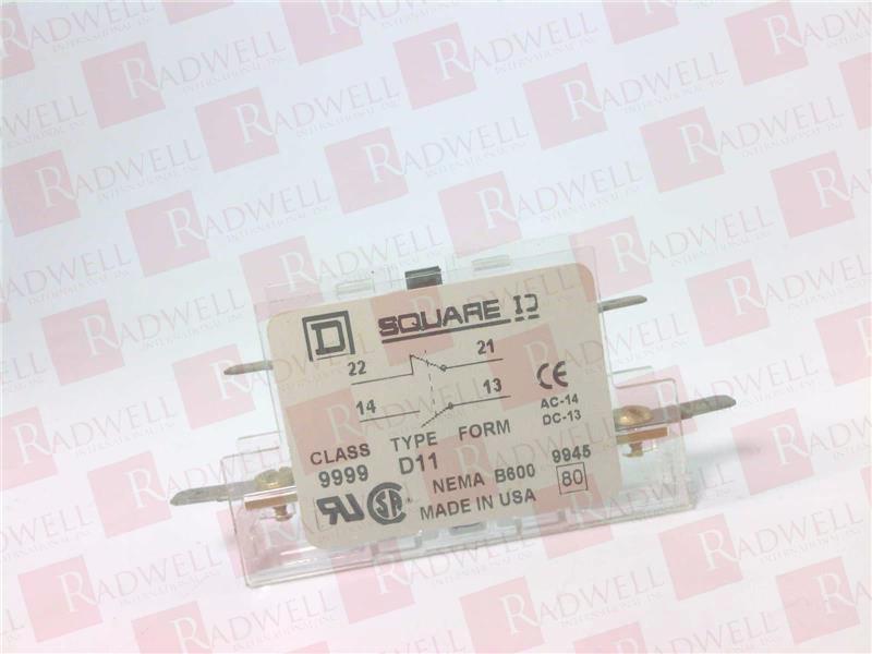 SCHNEIDER ELECTRIC 9999D11