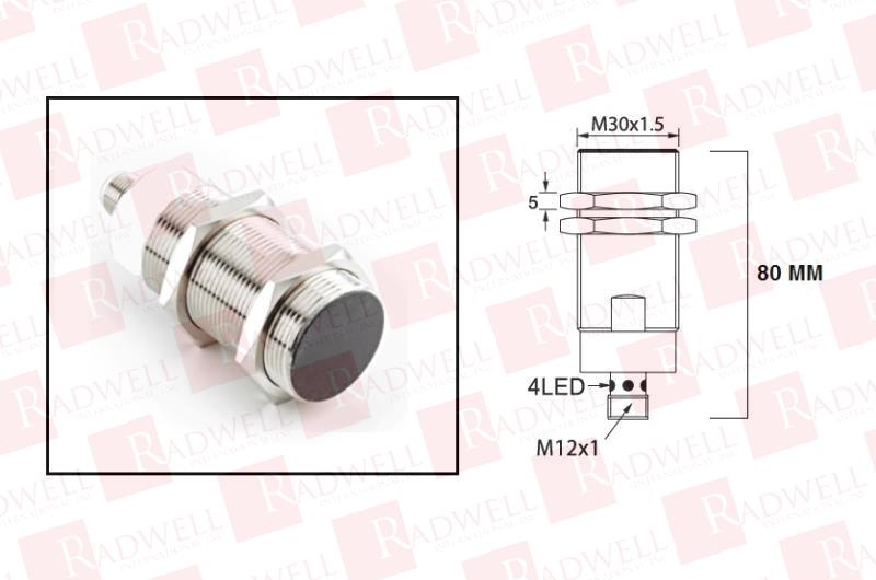 RADWELL VERIFIED SUBSTITUTE IM30-15BPO-ZC1-SUB