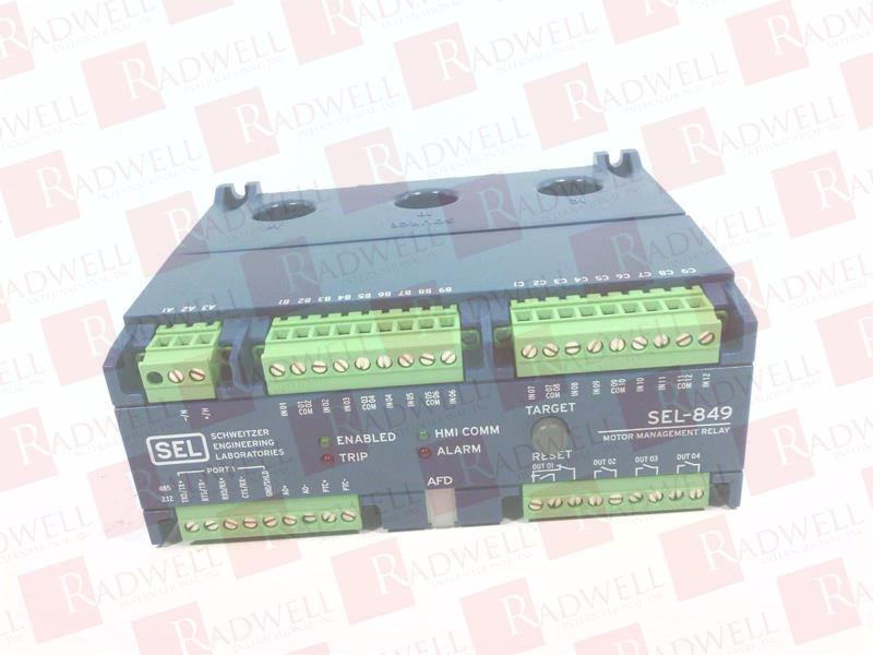 SCHWEITZER ENGINEERING SEL-849-084900101100100