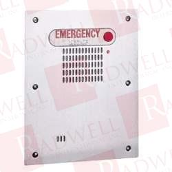 INDOOR/OUTDOOR EMERGENCY PHONE, FLUSH MOUNTED WITH VOICE LOCATION IDENTIFIER