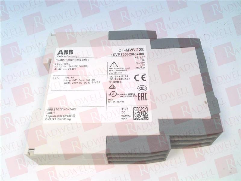 ASEA BROWN BOVERI 1SVR730020R3300