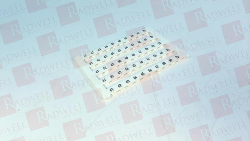 WEIDMULLER DEK 6 FWZ 61-70