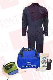 ENESPRO CAT 2 / 12 CAL ARC FLASH PPE, ENESPRO ARCGUARD 12 CAL COAT KIT BALACLAVA, SIZE 3X, NAVY, (NO GLOVES)