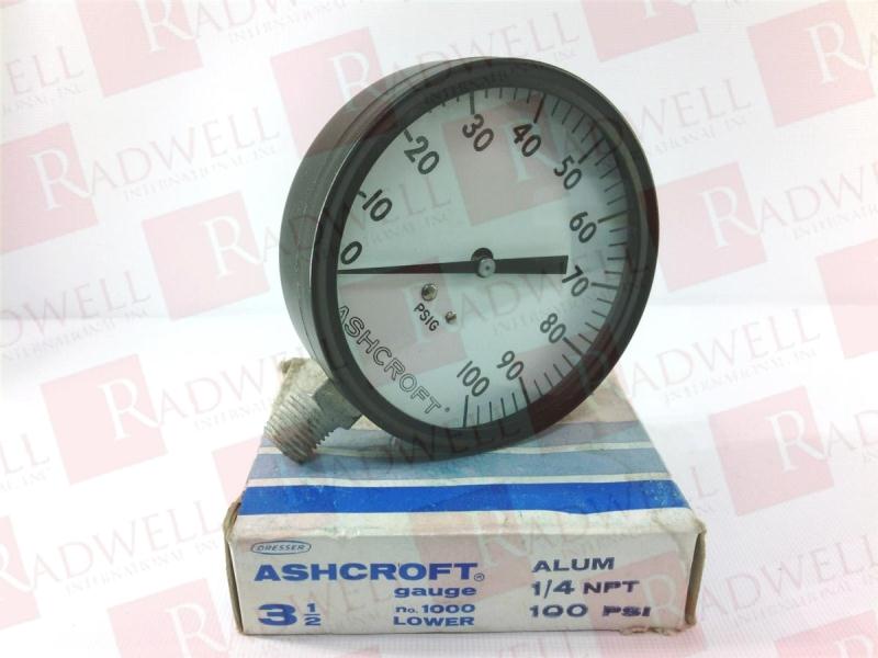 ASHCROFT 35W1005-H-02L-100