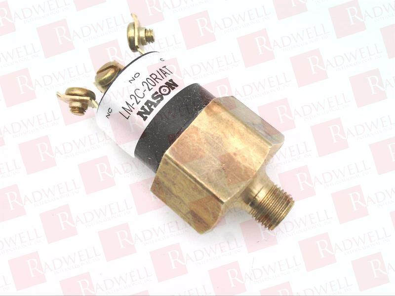 PRESSURE SWITCH, 10AMP, 125/25VAC, 1/8IN, NPT, SPDT, LP