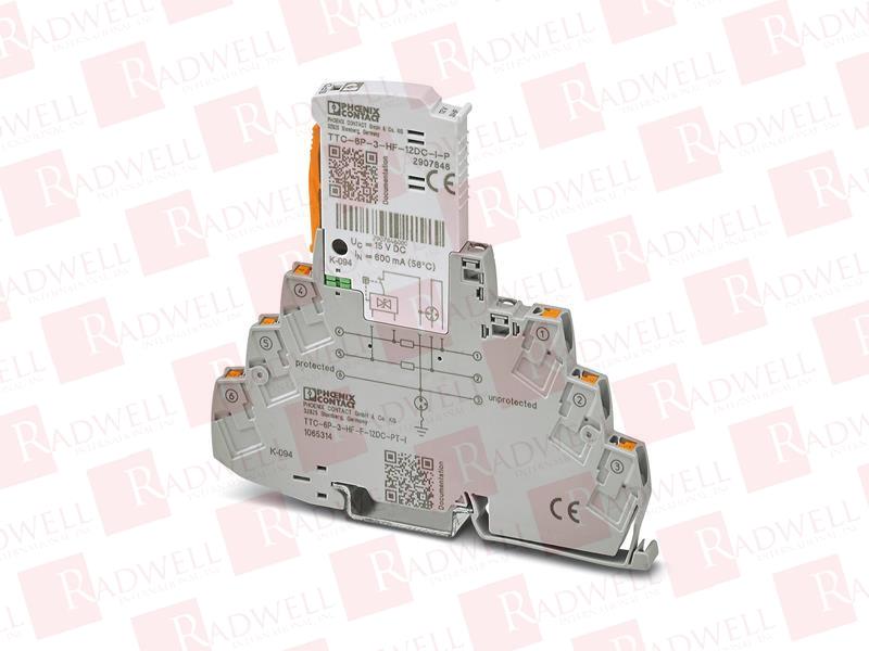 PHOENIX CONTACT TTC-6P-3-HF-F-12DC-PT-I