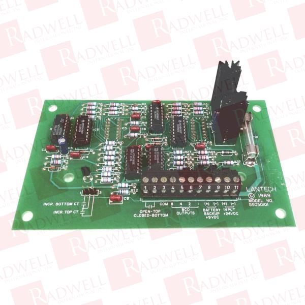  , DIGITAL THUMBWHEEL BOARD, 24 VDC INPUT, 11 POSITION TERMINAL BLOCK, OPEN-TOP / CLOSED-BOTTOM