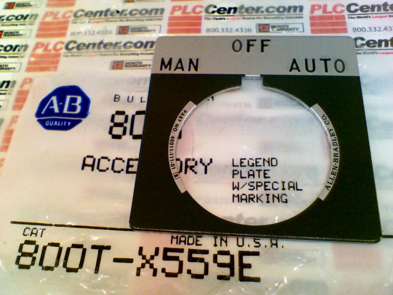 ALLEN BRADLEY 800T-X559E/MAN-OFF-AUTO