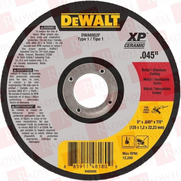 STANLEY BLACK & DECKER DWA8952F