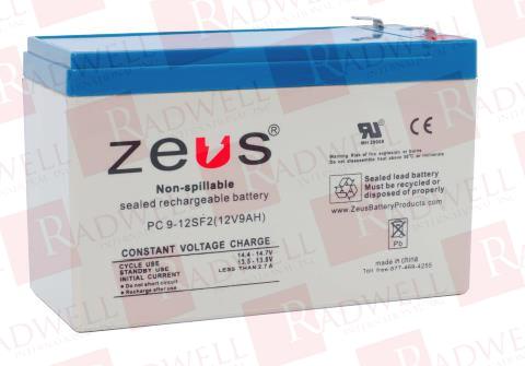 ZEUS BATTERY PRODUCTS PC9-12SF1