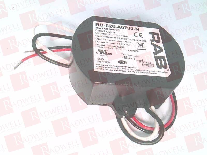 RAB LIGHTING RD-026-A0700-N