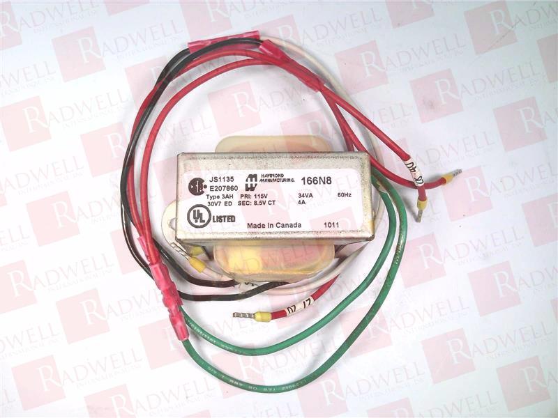 HAMMOND MANUFACTURING 166N8