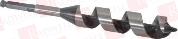 1 INCH, 3/8 INCH DIAM STRAIGHT SHANK, 7-7/8 INCH OVERALL LENGTH WITH 5 INCH TWIST, DUAL AUGER BIT SCREW POINT, CARBON STEEL, OXIDE COATED, SINGLE CUTTING EDGE, EXTENDABLE