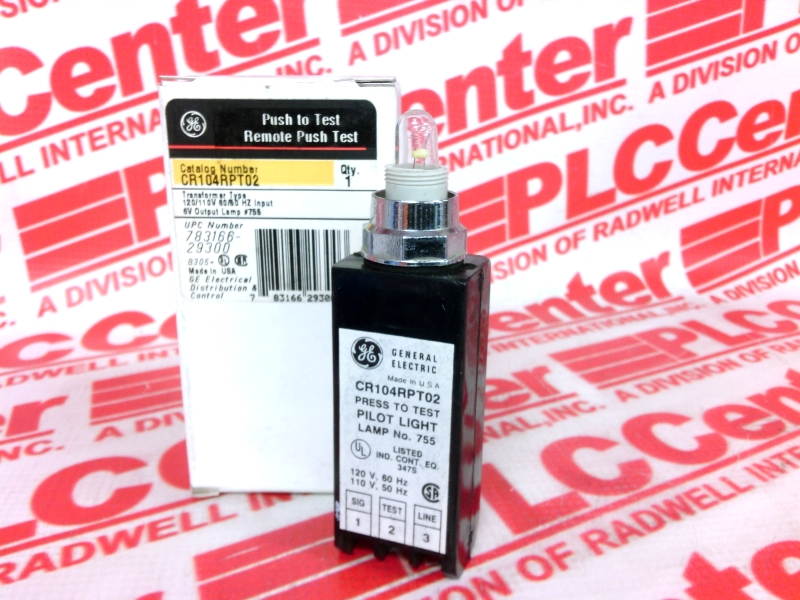 CR104RPT02 par GENERAL ELECTRIC