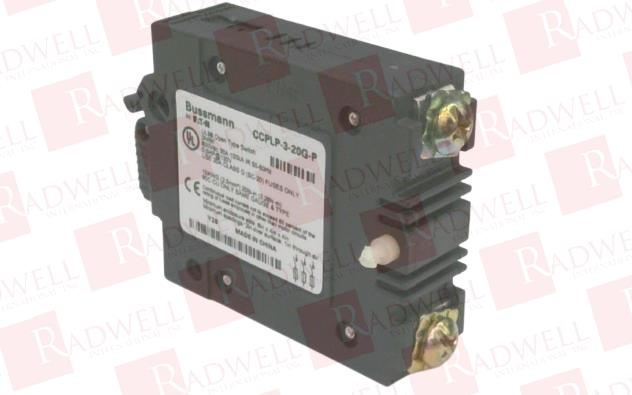 EATON CORPORATION CCPLP-3-20G-P