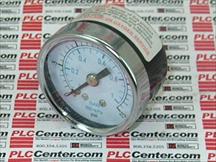 PRESSURE GAUGE 1.5INCH 0-15PSI