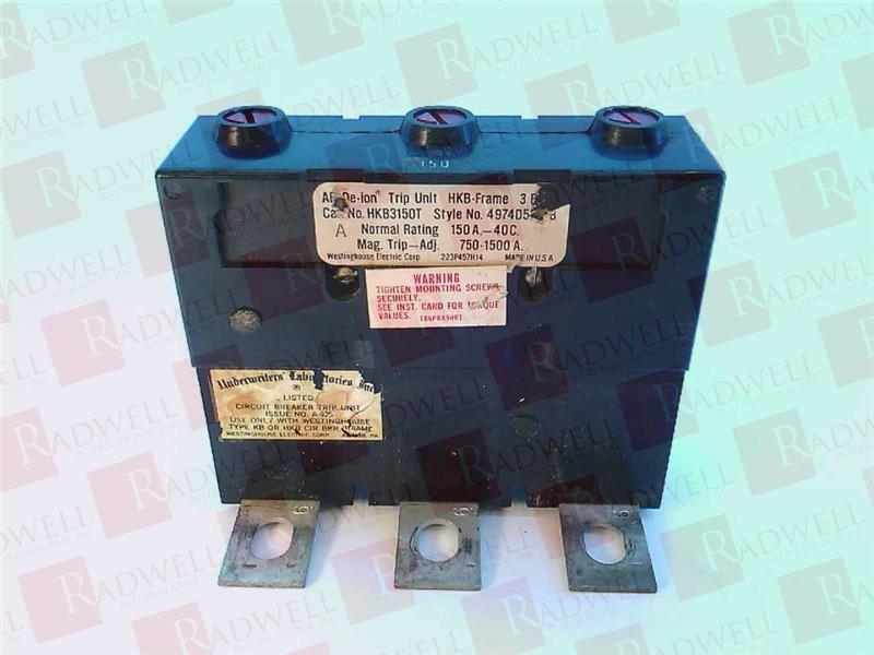 WESTINGHOUSE HKB3150T