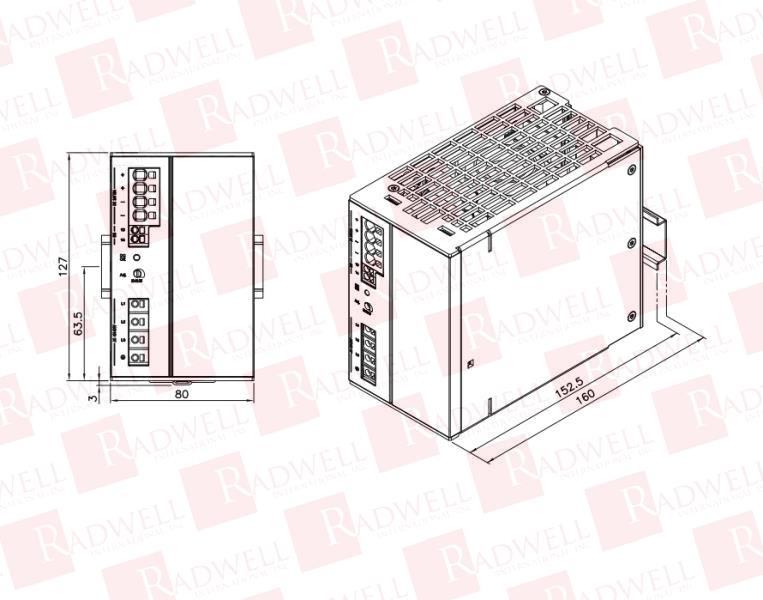 RADWELL RAD-PS-0324-200-2 
