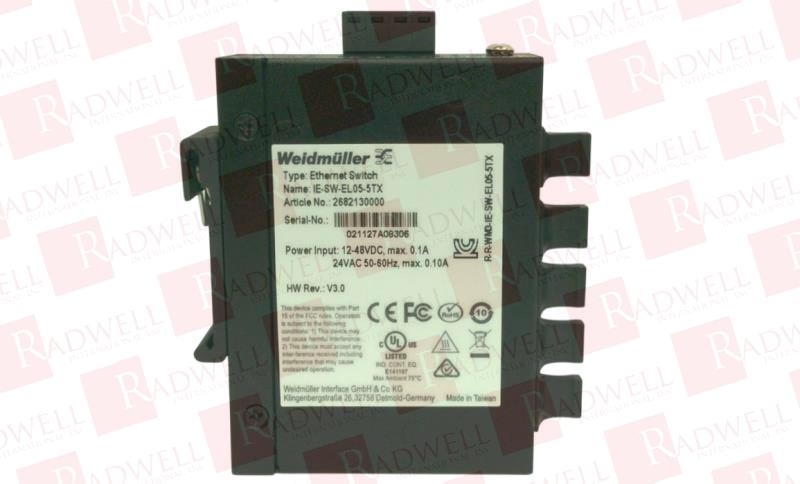 WEIDMULLER IE-SW-EL05-5TX