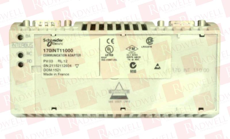 SCHNEIDER ELECTRIC 170INT11000
