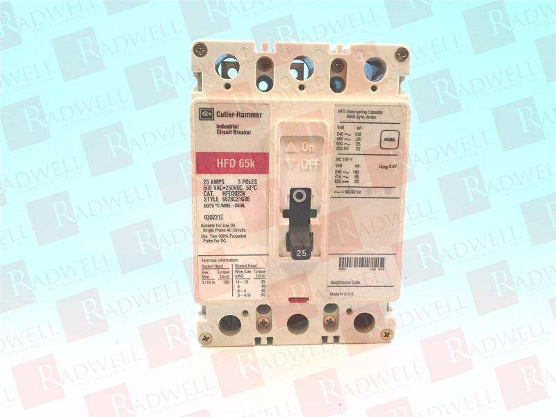 EATON CORPORATION HFD3025V