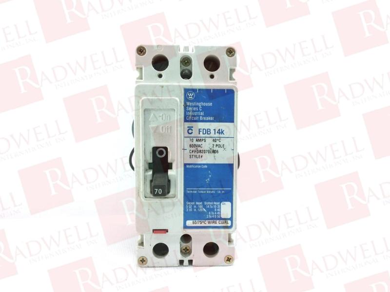 EATON CORPORATION FDB2070LA06