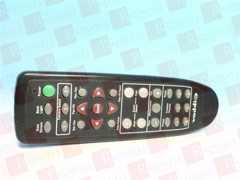 IR REMOTE CONTROLLER, INFRARED, CAN BE USED WITH ALL VADDIO AND SONY EVI/BRC/SRG PTZ CAMERA MODELS