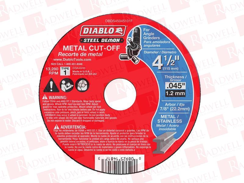 DIABLO TOOLS DBDS45045101F