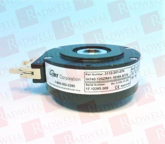 INDUSTRIAL ENCODER CORPORATION IH740-1206R63-00720