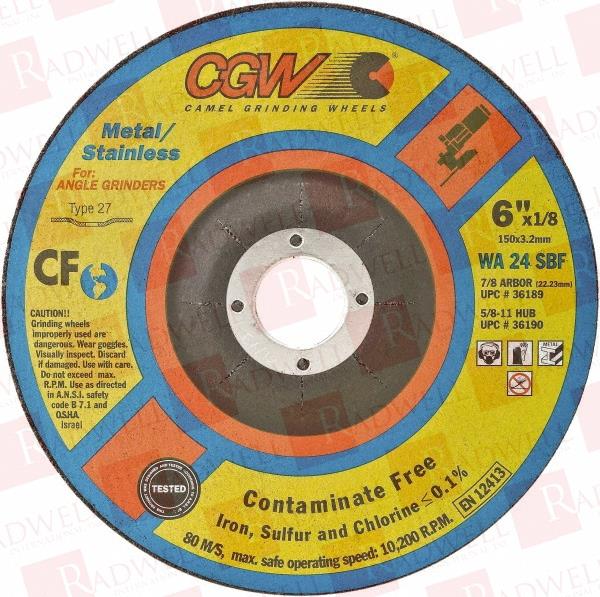 CGW ABRASIVES 36184