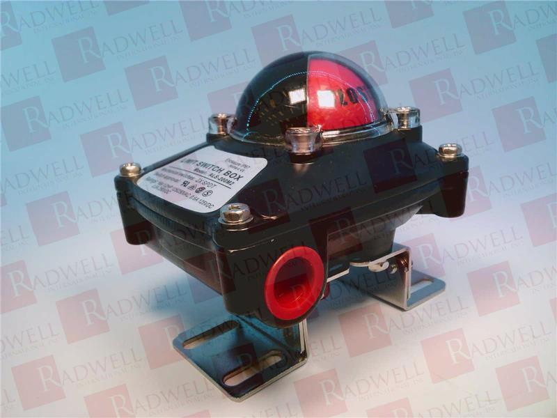 LIMIT MECHANICAL SWITCH BOX, VALVE POSITION MONITOR, 0.2-5 AMP, 8-250 VDC