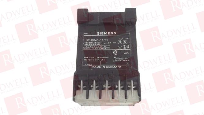 SIEMENS 3TH2040-0AG1