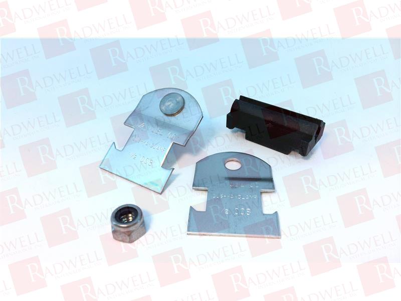 CUSHIONED CLAMP, TYPE 304, 1000 LB MAX. LOAD, STRUT MOUNTED, 5/8 INCH LG, STAINLESS STEEL