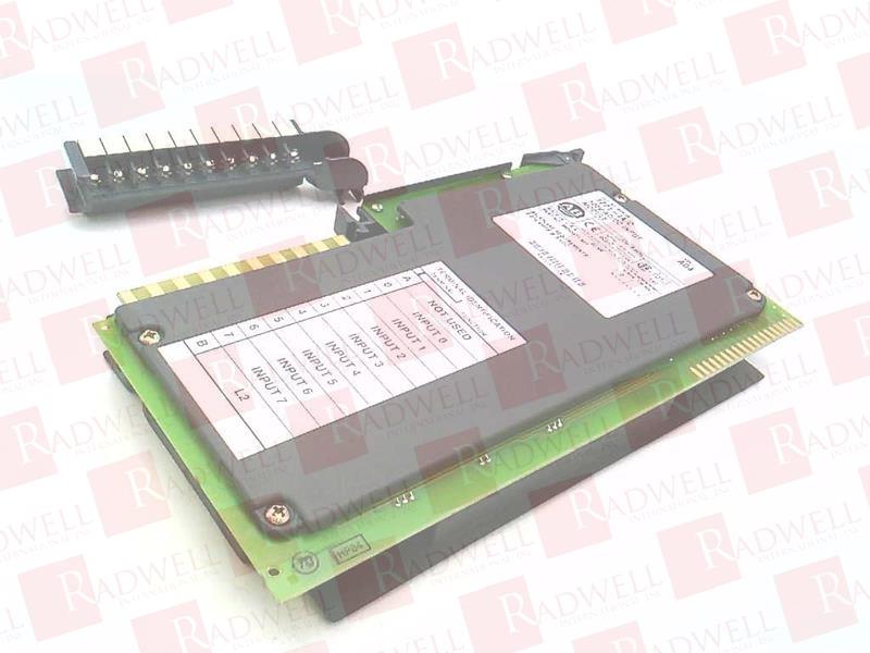  , INPUT MODULE, 8 POINT, DIGITAL, 120 V AC/DC, 50/60 HZ, 7 MA, FOR SWITCHES