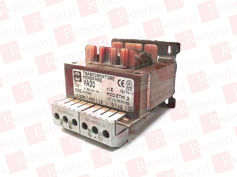 TRANSFORMER, 230/400VAC 50/60HZ