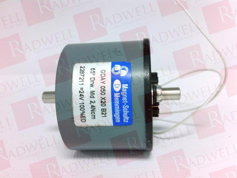 SINGLE ACTING ROTARY SPRING RETURN 24VDC, 100% ED