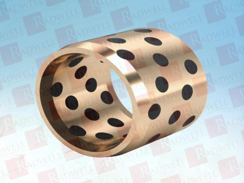BUSHING, SPB SERIES, STRAIGHT, 18 MM INNER DIAMETER, 24 MM OUTER DIAMETER, 25 MM LENGTH, BRASS, -40 TO +302 DEGREE C