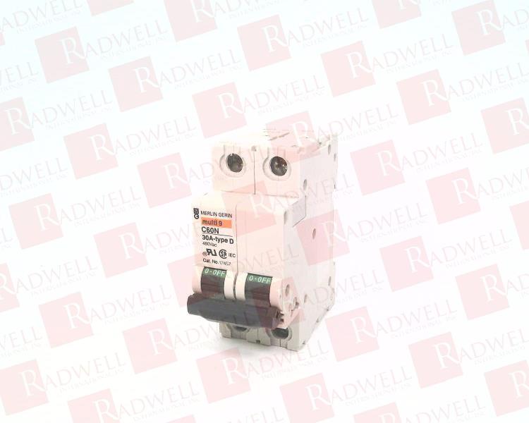 SCHNEIDER ELECTRIC C60N-2P-30A-D