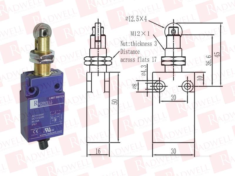 RADWELL VERIFIED SUBSTITUTE 91MCE28-P1B-SUB