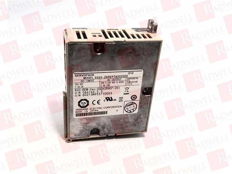 YASKAWA ELECTRIC SGDV-2R9EP1A002000