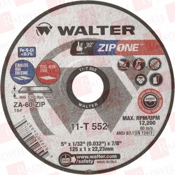 WALTER SURFACE TECHNOLOGIES 11T552