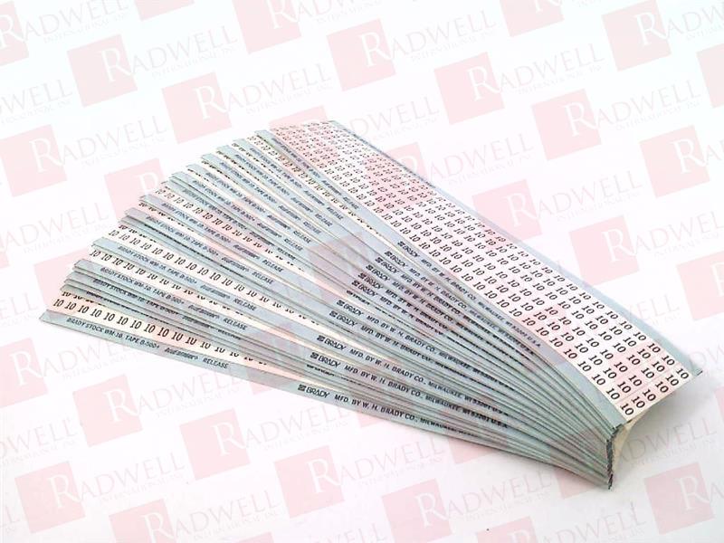 BRADY WM-10-PK
