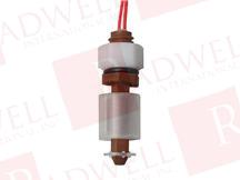 SUBMINIATURE FLOAT SWITCH, POLYPROPYLENE, 3/8 INCH BULKHEAD, NORMALLY OPEN