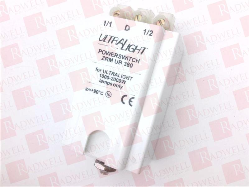  , POWERSWITCH, FOR 1000-2000 WATT, LAMPS ONLY, TC +90C