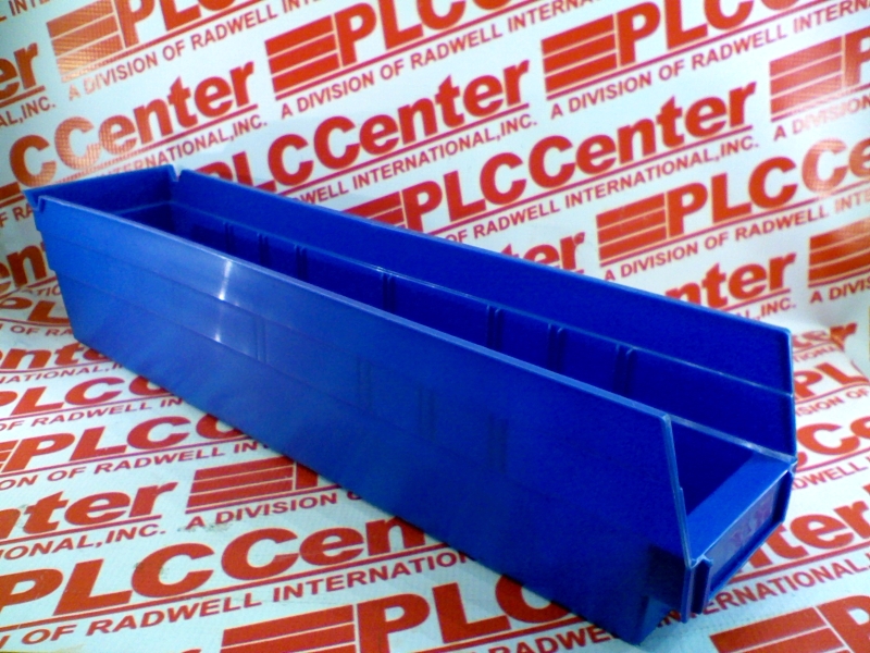 BIN BLUE 17.5X3.75X4IN