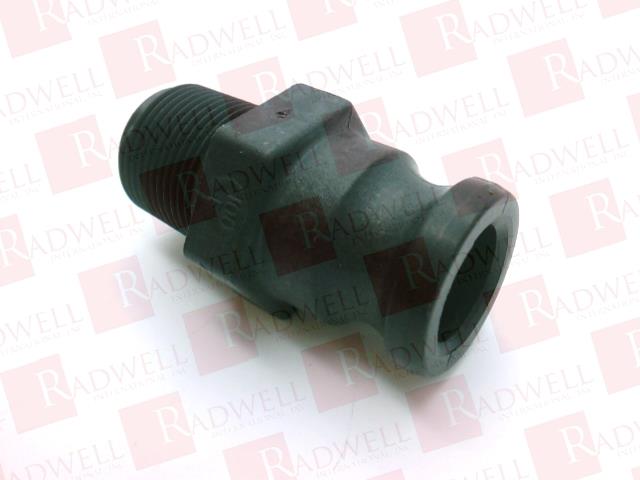 ADAPTER FITTING, MALE, 1IN MNPT TO F COUPLING, POLYPROPYLENE