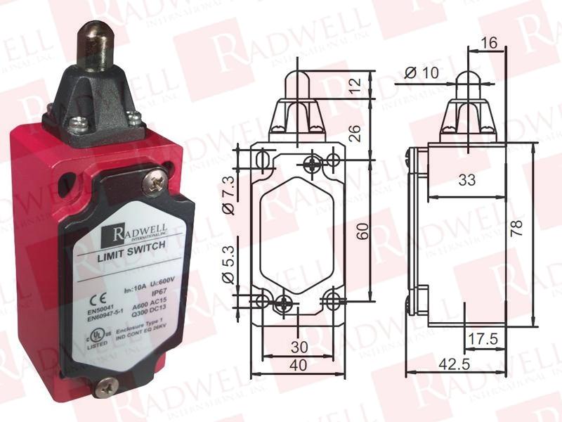 RADWELL VERIFIED SUBSTITUTE D4B-3A70N-SUB