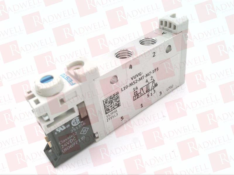 FESTO VUVG-L10-M52-MT-M7-1P3